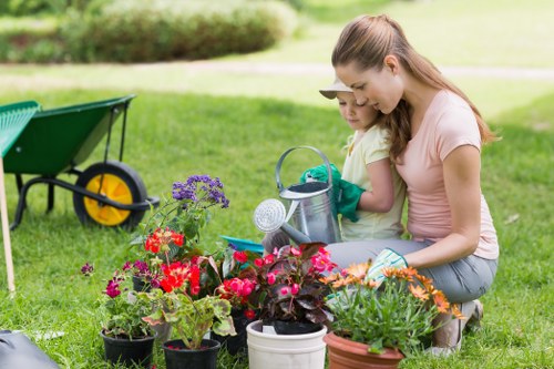 Professional garden clearance tools and equipment